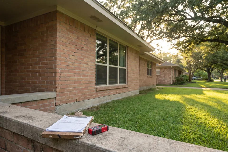 Foundation Inspection project by Level Up Foundation Repair in Houston