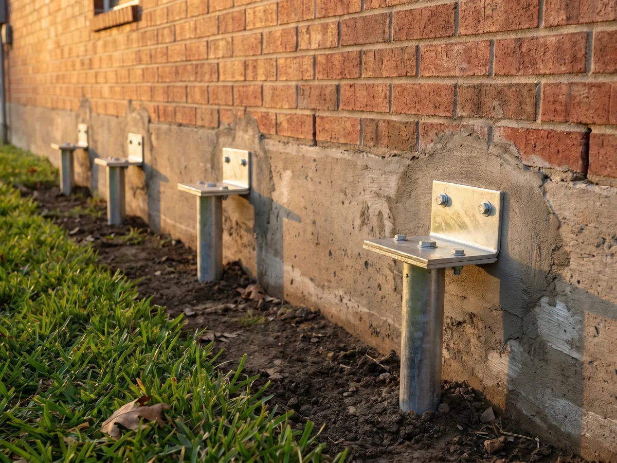 Level Up Foundation Repair Steel Piers